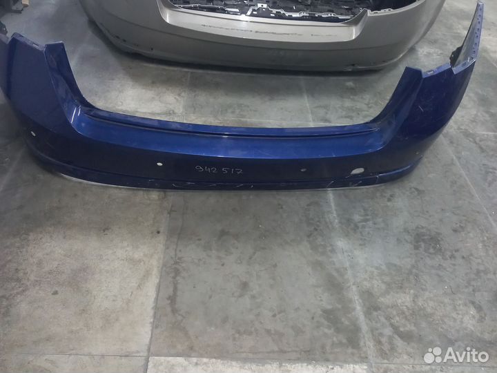 Задний бампер на skoda octavia a7