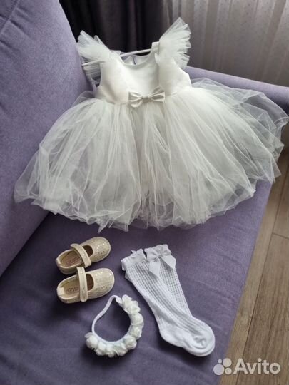 Платье для девочки 86