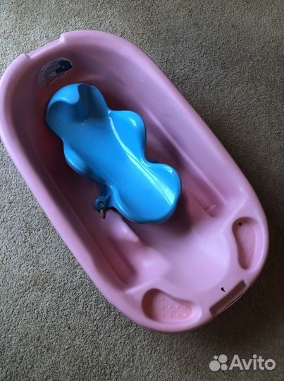 Ванночка для купания и горка для купания