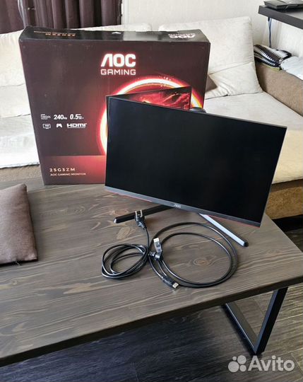 Игровой Монитор AOC 25G3ZM/BK 240HZ 24.5