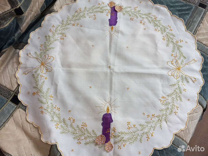 Скатерть круглая хб