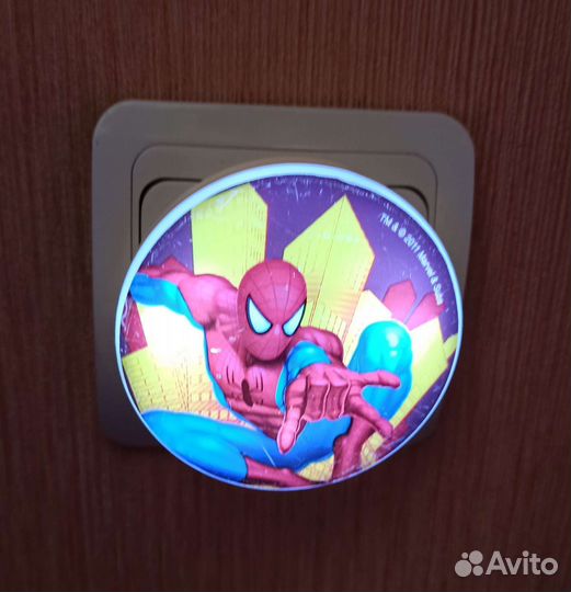 Детский ночник Спайдермен