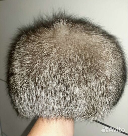 Шапка женская песец