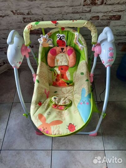 Детские электрокачели и пультом ду