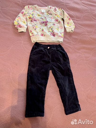 Вещи пакетом на девочку