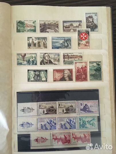 Франция 1944-1957 MNH** OG