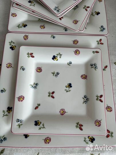 Villeroy&boch petit fleur посуда