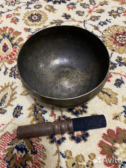 Чаша поющая кованая