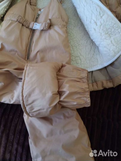 Костюм девочки зимний теплый 92-98