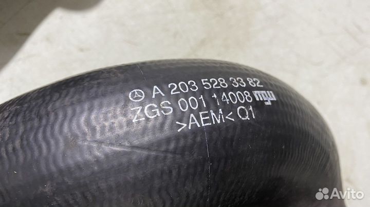 Патрубки интеркуллера Mercedes Benz W203