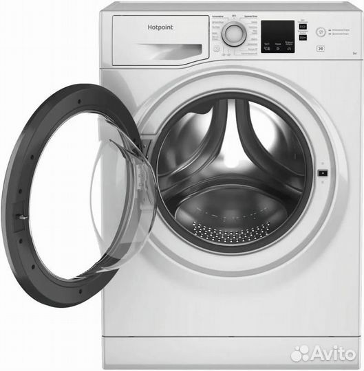 Стиральная машина суперузкая hotpoint NUS 5015 S RU, 5кг, 1000об/мин