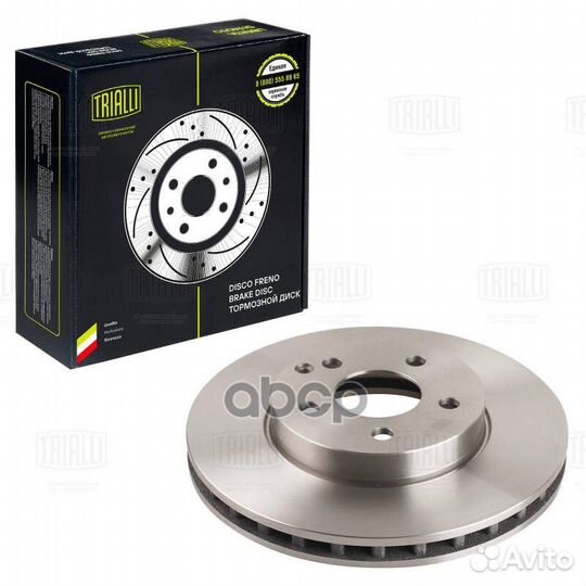 Диск тормозной MB W211/S211 02- перед. D295 DF