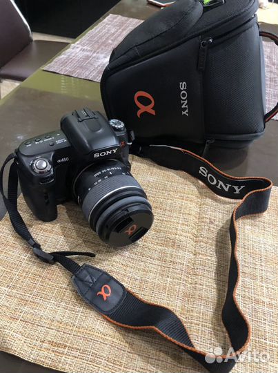 Зеркальный фотоаппарат sony a450