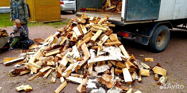 Дрова любые Березовые в укладку с доставкой