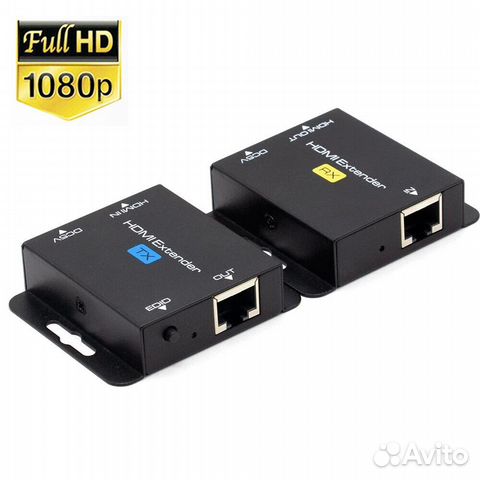 Конвертер-удлинитель hdmi-RJ45 (по витой паре)