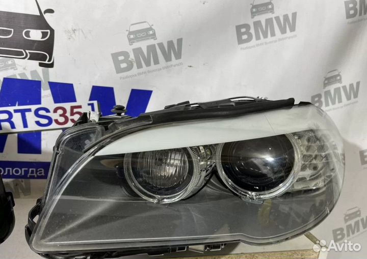 Передняя адаптивная фара BMW F10 дорестайл