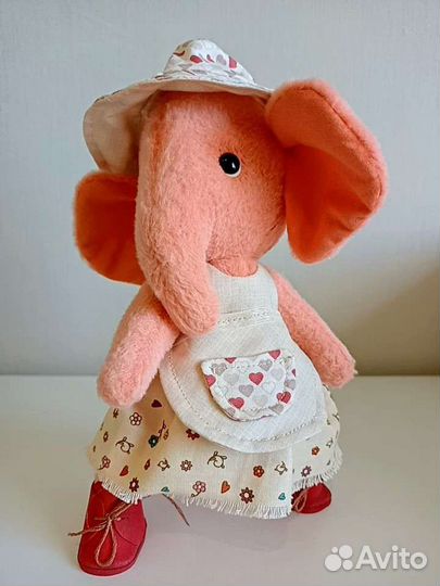 Слоник Тедди Ульянка. Ручная работа