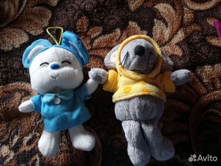 Мягкая игрушка мишка 2 подружки