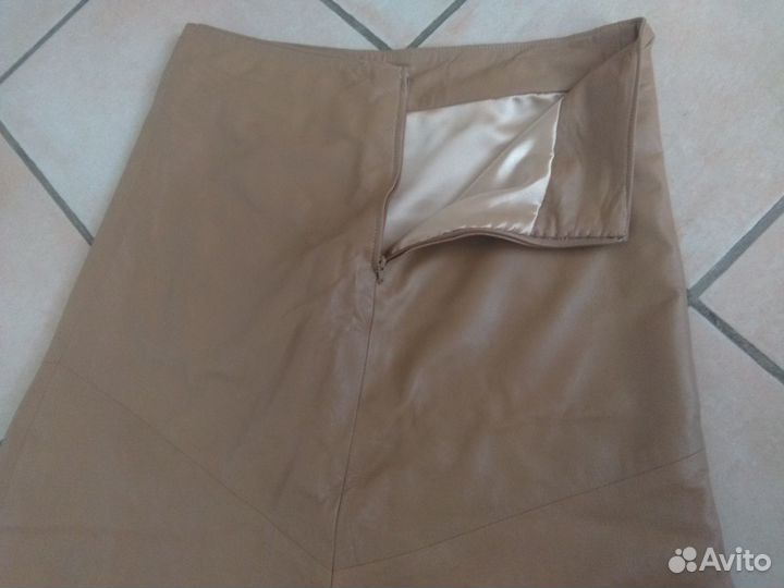 Кожанные Юбка Пиджак Лайковые