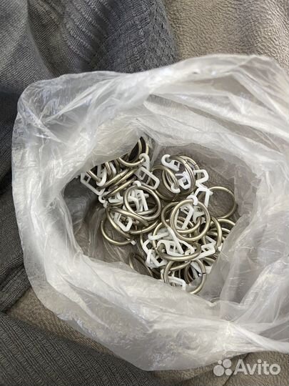 Кольца для карниза металл 30 мм