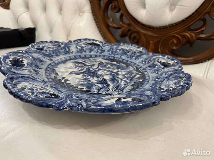 Блюдо антикварное