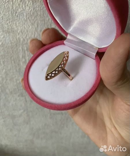 Кольцо Дубайское золото