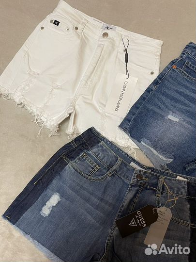 Шорты Levis, CKJ, Guess