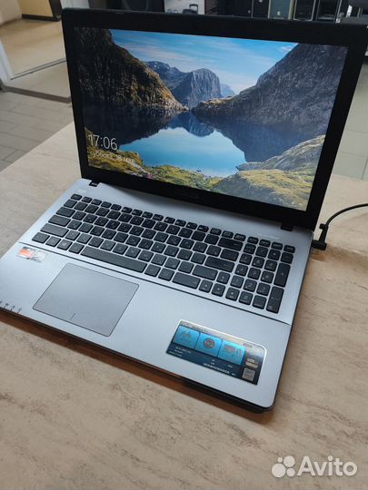 Ноутбук Asus 4ядра/6озу/SSD120GB в хорошем