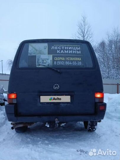 Volkswagen Transporter 1.9 МТ, 1991, 300 000 км