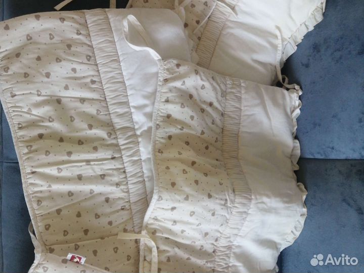 Бортики в детскую кроватку