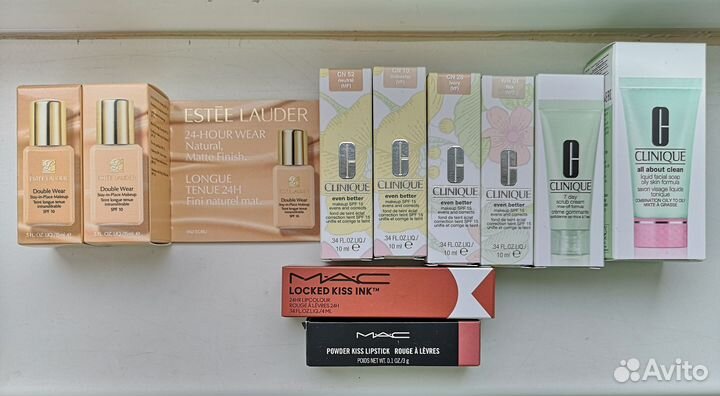 Косметика Clinique, MAC, Estee Lauder