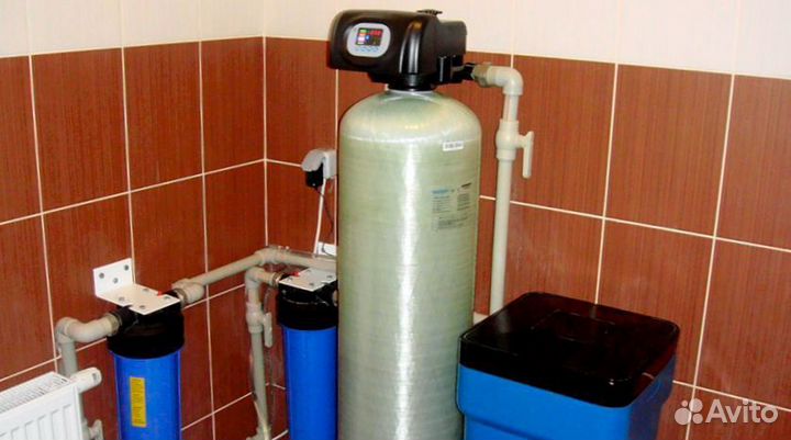 Система очистки воды с установкой