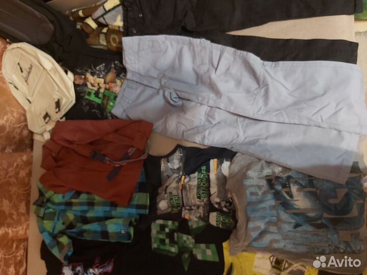 Вещи пакетом на мальчика128-134