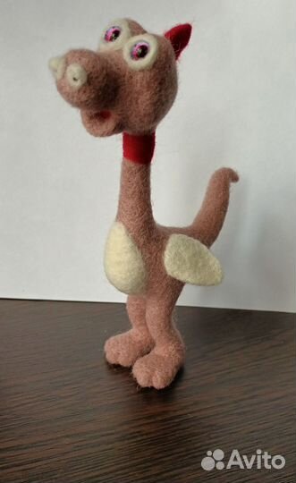 Дракон из шерсти