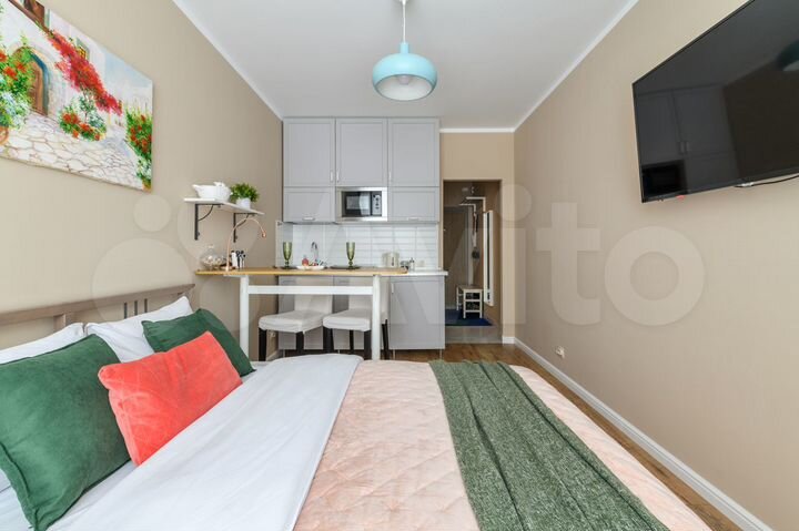 Квартира-студия, 20,5 м², 1/9 эт.