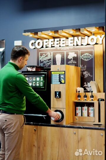 Кофейня самообслуживания на базе Jetinno JL24
