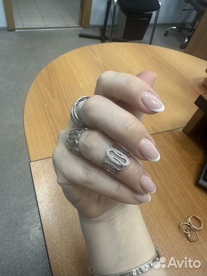 Серебряные кольца