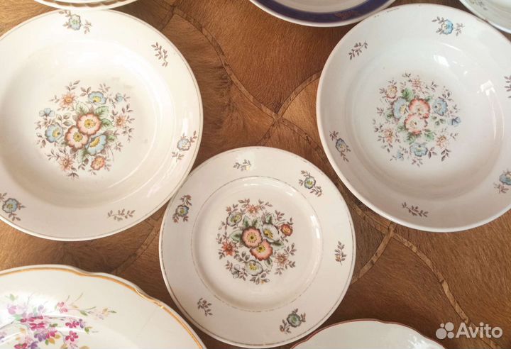 Тарелки разные СССР