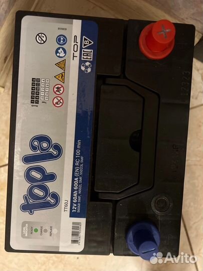 Аккумулятор автомобильный Topla 60 (Словения)