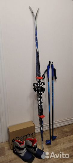 Лыжи детские комплект