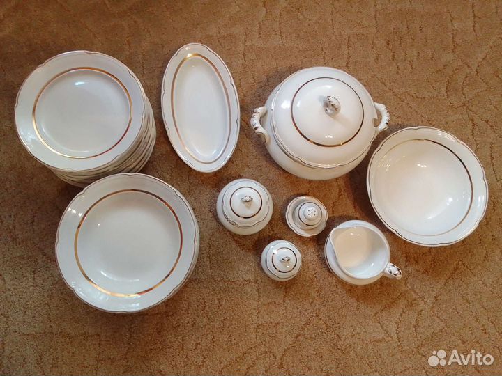 Сервиз столовый. Раритет. Конаковский завод