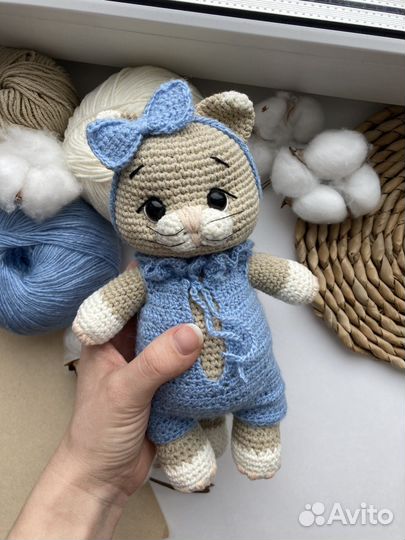 Мягкая игрушка киска