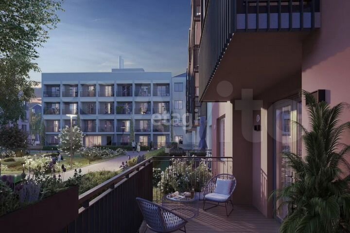 2-к. квартира, 55,3 м², 1/5 эт.