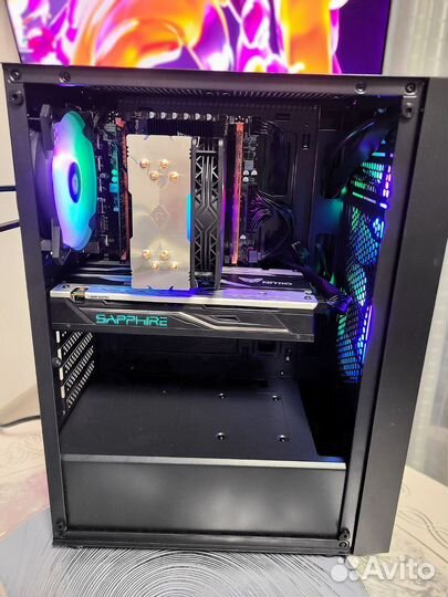Игровой пк 24 ядра rx 580 8gb 16 gb ddr4