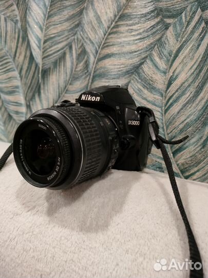 Зеркальный фотоаппарат nikon D3000