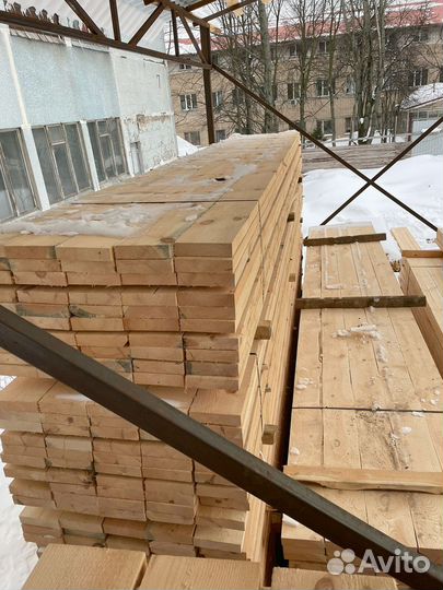 Брус, доска обрезная