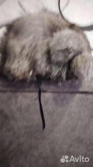 Берет из чернобурки