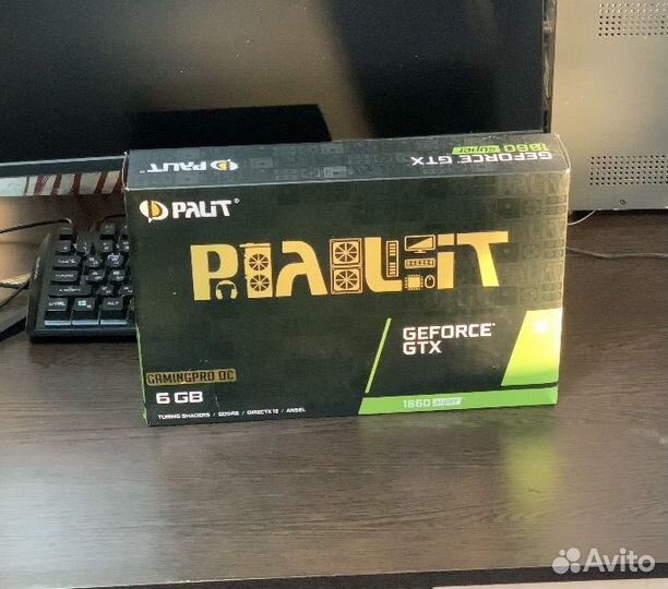 Видеокарта palit geforcе 1660 super