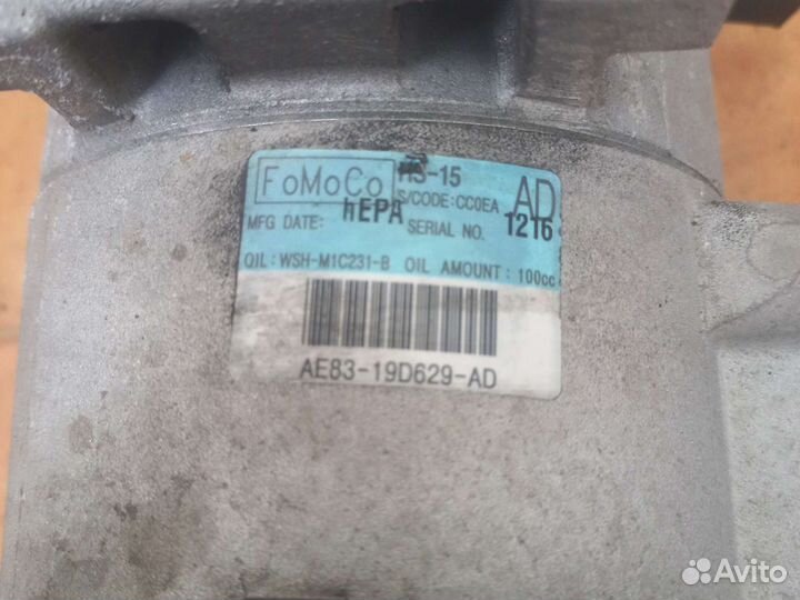 Компрессор Форд Фиеста mk6