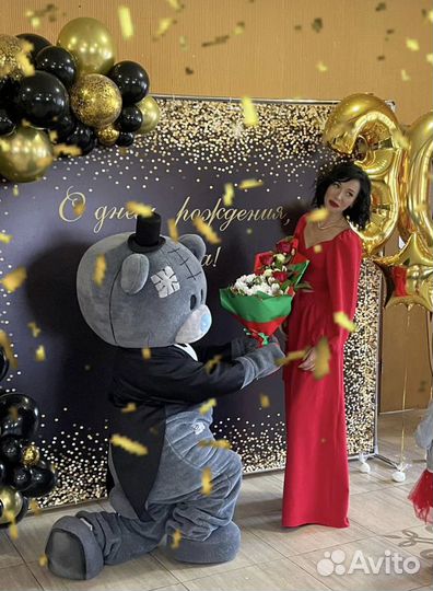 Мишка Тедди экспресс-поздравление в Туле